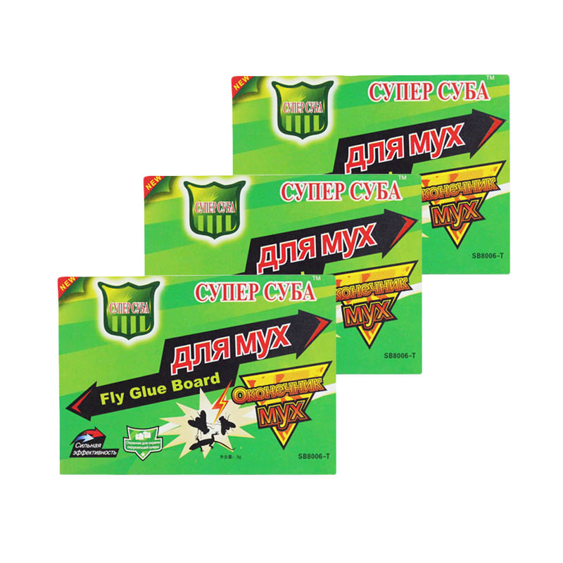 Strong Fly TrapThis fly trap uses a high-density, environmentally friendly adhesive formula, increasing stickiness ..